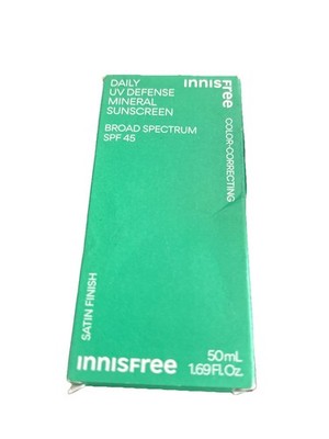 Innisfree Daily Defense Mineral SPF 45 Satin Finish Exp 3/26