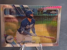 2021 Topps Chrome - Joc Pederson #28 Prism Refractor