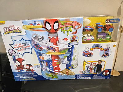 Marvel Spidey and His Friends Spielset Zip Line Action 3+ 10 Funktionen