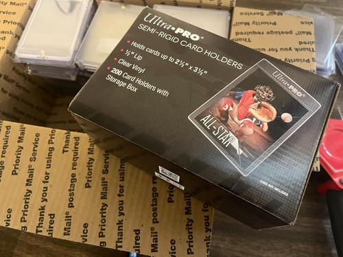 Little bit of everything USED card supplies  check it out DEAL!
