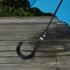 2 Pcs Compact Curved Umbrella Handle Replacement Grip For Umbrella