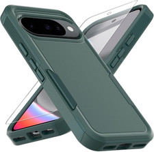 For Pixel 10 Case, Military Grade Drop Tested with HD Screen Protector, Dual L