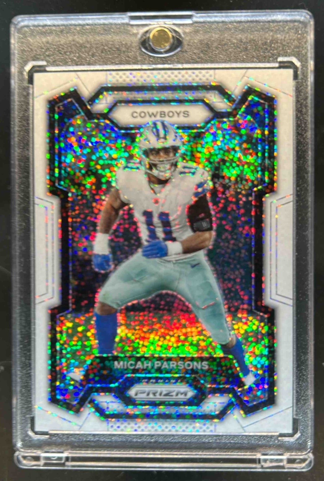 2023 Prizm Micah Parsons White Sparkle SSP #78 Cowboys