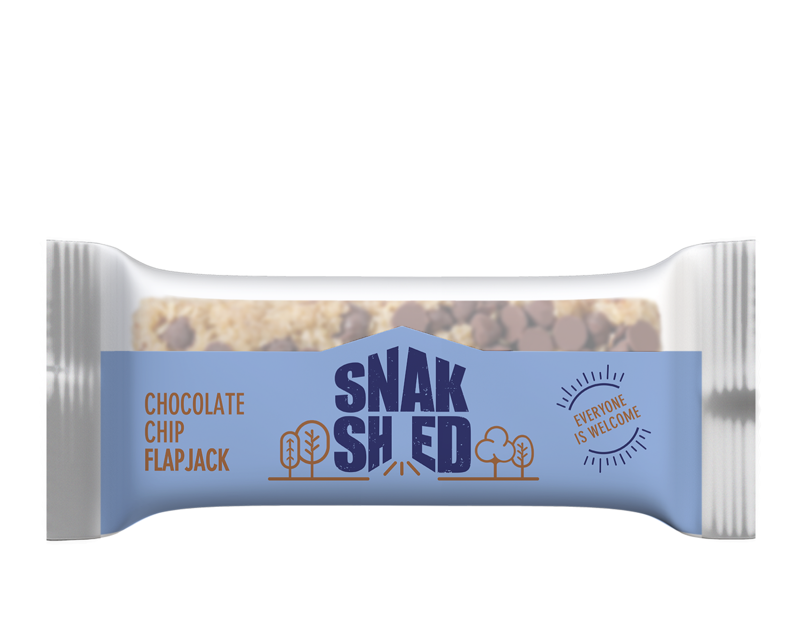 Snak Shed Chocolate Chip Flapjack 100g - Pack of 3
