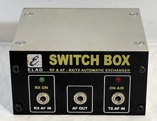 ELAD RF  AF RX/TX Automatic Antenna Exchanger Switch Box Italy