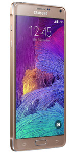 Samsung Galaxy Note 4 (SM-N910) Smartphone, 3 GB / 32 GB, Gold (Frosted Gold)