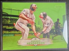 2025 Topps Stadium Club - Gunnar Henderson #96 Lime Green Foil