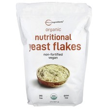 Organic Nutritional Yeast Flakes , 2 lb (907 ...