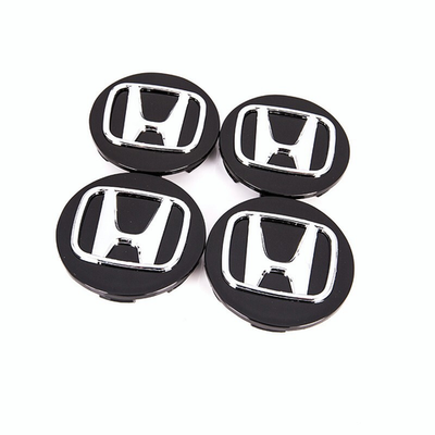 #ad #ad 1SET 4PCS For HONDA BLACK 69 mm 2.72in Wheel Center Caps FITS MOST MODELS $12.81