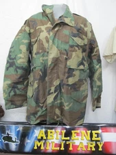 MILITARY ISSUE M65 WOODLAND FIELD JACKET WITH HOOD MEDIUM REGULAR