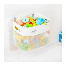 Quick Scoop Baby Mesh Bath Toy Storage, 2x Capacity  Large Opening Bath Toy ...