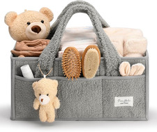 Portable Baby Diaper Caddy Organizer for Newborn Essentials and Gifts