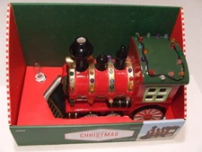 Ceramic Light Up Christmas Tabletop Train 10” / 2016 Hobby Lobby Holiday RARE