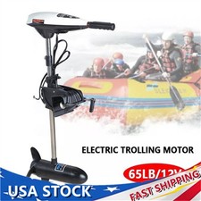 40LBS Trolling Motor Electric Transom Mount Ourboard Adjustable Handle Boat 408W
