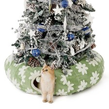 Lesure Cat Tunnel Bed for Indoor Cats - Cute Cat Donut Tunnel Toys for Small ...