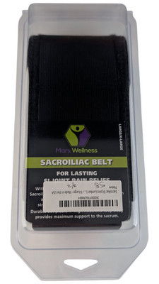 Mars Wellness Sacroiliac Belt Large/X-Large Black SI Joint Support