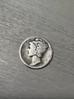 1921-D Denver Mint Silver Mercury Dime Fine Condition Key Date