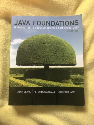 Java Foundations: Introduction to Program Design and Data Structures - paper...