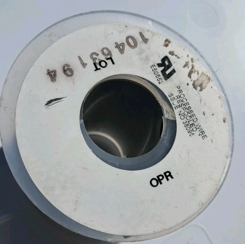 5857 BK005Wire, Conexión, PTFE, Negro, 18 AWG, 19 x 30 AWG, 100 ft Foto 3 de 4