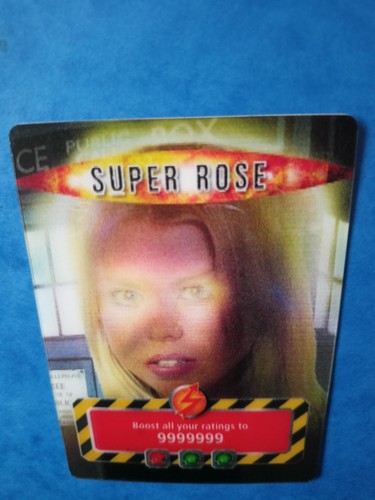 Doctor Who Battles In Time SUPER ROSE 2006 Rare Gold Rose Card Golden Ticket UM - Picture 6 of 12