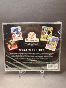 SONIC ADVENTURE DREAMCAST TRADING CARDS LIMITED RUN GAMES PACK LOGO CD CASE SEGA
