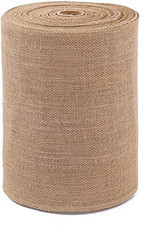 Burlap Table Runner 12 Inch by 50 Yards Natural Jute Hessian Burlap Roll Crafts