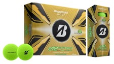 New Bridgestone e12 Straight Golf Balls 1-Dozen Green