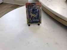 2024 Panini Select - Concourse Justin Fields #74 Red & Yellow Shock Prizm