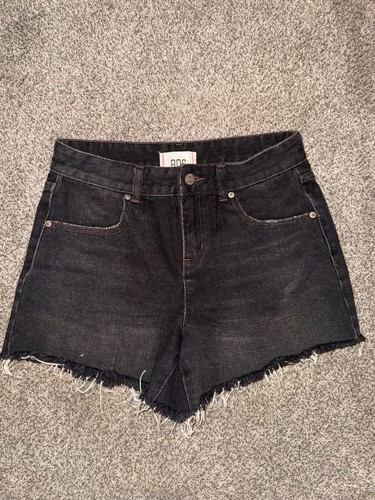BDG Urban Outfitters A-Line Short Black Denim Cutoff Shorts Size 26