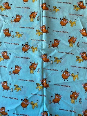 SPRINGS FABRIC~Disney~LION KING TRIO~Hakuna Matata~PUMBA TIMON SIMBA~Mint Green~