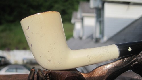PER RIPARAZIONE Kaywoodie Campus Importato Briar Piccolo Bianco Dublino Estate Pipa 5,5" L - Foto 2 di 21