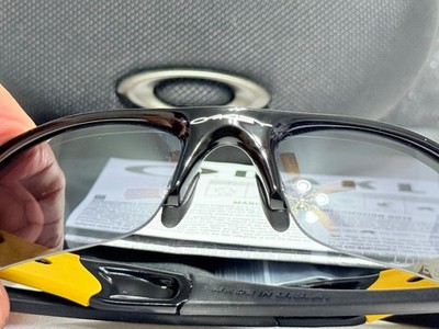 Oakley Livestrong Flak Jacket 1.0 Jet Black frame w/ Black Iridium