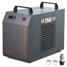 Industrial Water Chiller with Built-in Compressor 7L Water Tank Capacity 