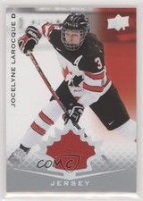 2021 Upper Deck Team Canada Juniors Jersey Jocelyne Larocque #62 0a2