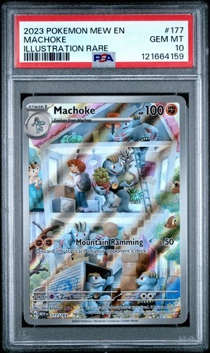 PSA 10 Machoke 177/165 Sv: Scarlet & Violet 151 Holo