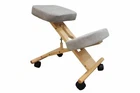 Ergonomic Kneeling chair office study Grey