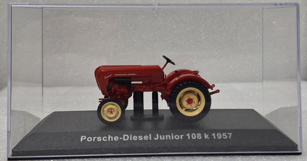 7) Tractor Porsche Diesel Junior 108-K 1957 1:43 IXO Atlas 7) Tractor Porsche Diesel Junior 108-K 1957 1:43 IXO Atlas