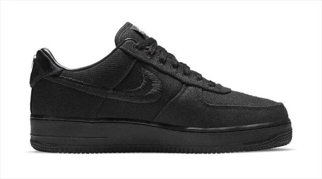 Nike Air Force 1 Low Stussy Black CZ9084-001 | eBay