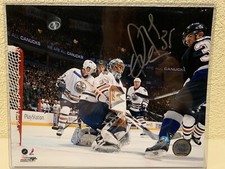 Dwayne Roloson Signed Edmonton Oilers 8x10 Photo HockeyInk 3