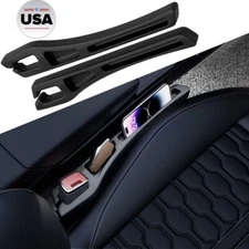 2PCS Car Side Seat Gap Filler Organizer with Phone Holder for Prevent Falling