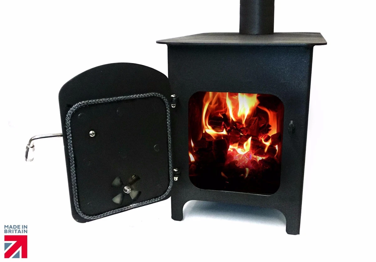 Woodburning Stove Shed Wood Burning Stove Log Burner Fireplace Multi fuel  Heat | eBay