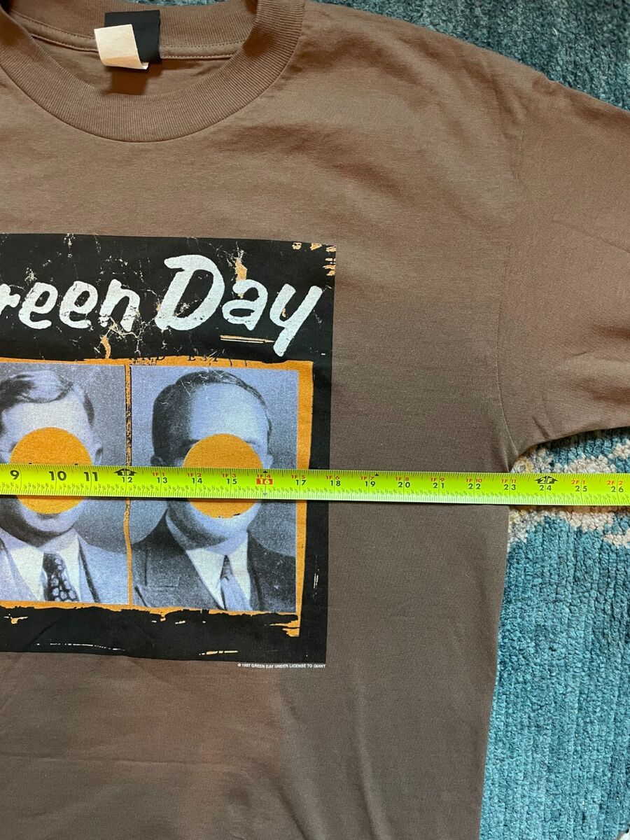 Rare Vintage Green Day Band Tee Nimrod 1998 Tour Large Giant Rare Vintage Green Day Band Tee Nimrod 1998 Tour Large Giant