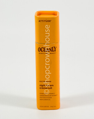 Oceanly PHYTO-GLOW NIGHT CREAM 1oz stick moisturizer Attitude NIB