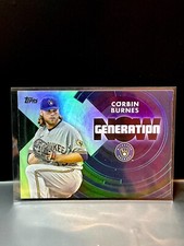 2022 Series 2 Generation Now #GN-45 Corbin Burnes - Milwaukee Brewers