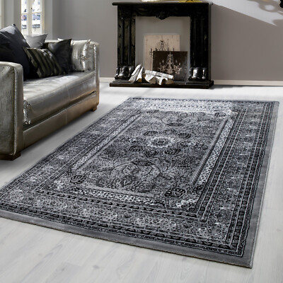 Orientalischer Teppich Kurzflor Orientteppich, Ornament Stil, Wohnzimmerteppich