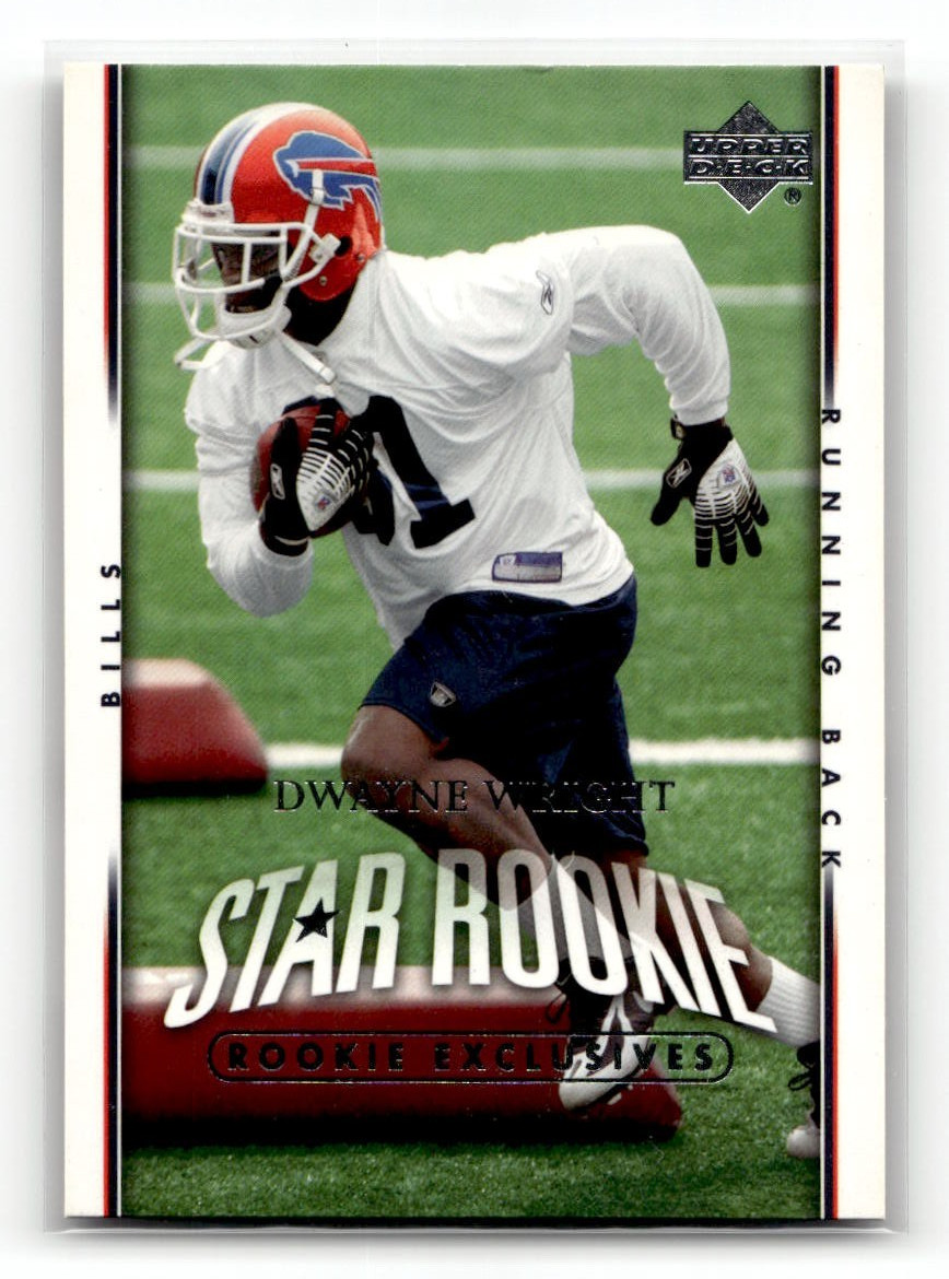 Dwayne Wright #213 Buffalo Bills RC 2007 Upper Deck Exclusives