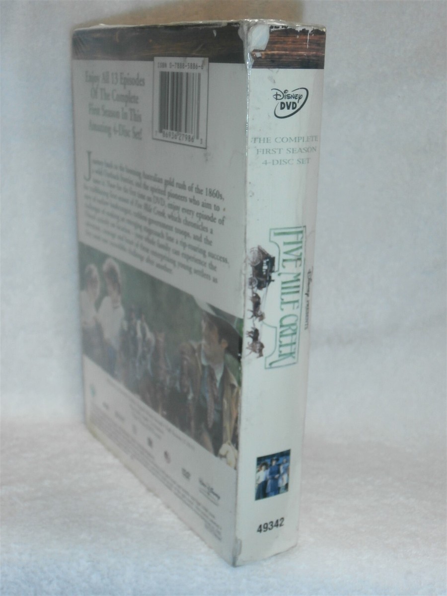 Five Mile Creek (DVD, 2005, 4-Disc ) disney western adventure