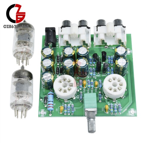 6J1 AC12V Valve Pre-amp Tube PreAmplifier Board Headphone Amplifier Acrylic Case - Picture 4 of 54