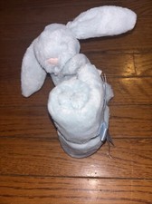 Jellycat Bashful Beau Bunny Soother Blanket Baby Blue