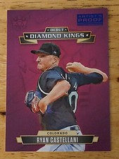 2021 Diamond Kings Ryan Castellani Diamond Kings Debut Artist's Proof RC 